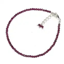 Une image de Offrir un bracelet en perles de rubis à une fille Poissons