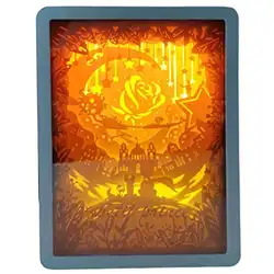 Une image de 🌟🌟🌟 LA LAMPE DE BUREAU 3D - UN CADEAU PARFAIT POUR LA VIERGE 🌟🌟🌟