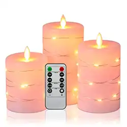 Une image de Les bougies LED, un cadeau parfait pour la Vierge sensible et féminine
