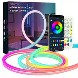 Une image de ⭐Cadeau Lumineux Parfait pour les Lions: Le Ruban LED avec IC Néon⭐ 